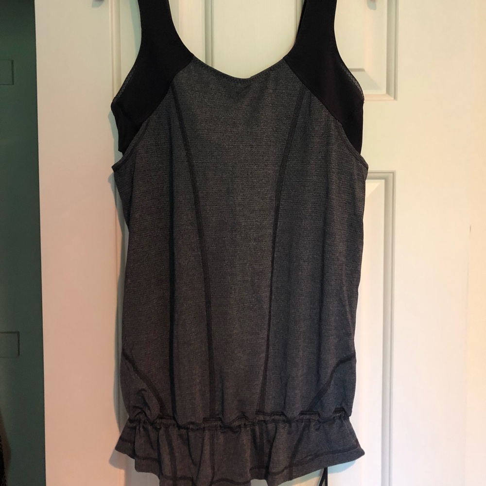 lululemon tank with drawstring